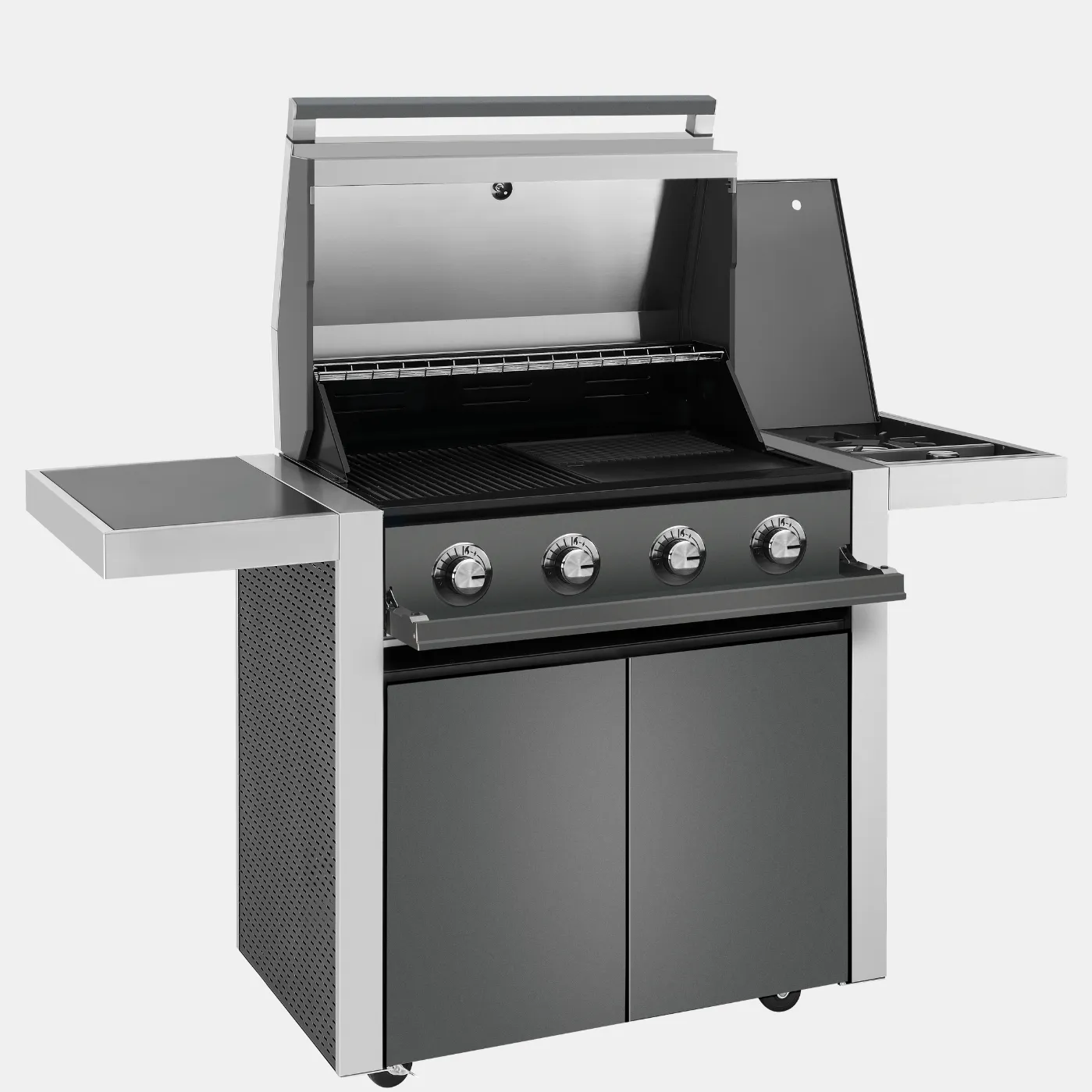 BeefEater 1700 Serie – 4-Brenner Gasgrill mit Seitenbrenner