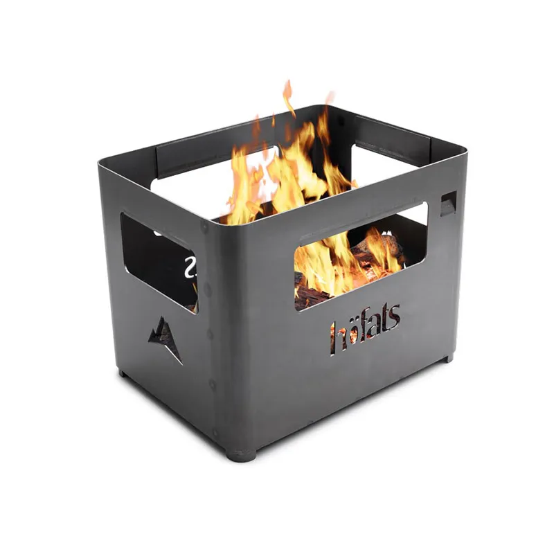 BEER BOX Feuerkorb schwarz
