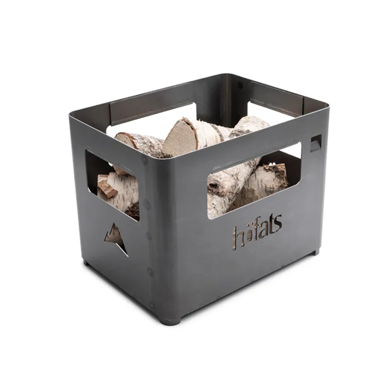 BEER BOX Feuerkorb schwarz