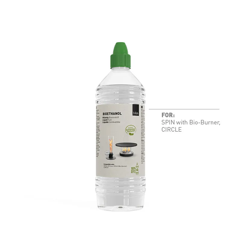 Bioethanol (1l Flasche) Flüssig-Brennstoff