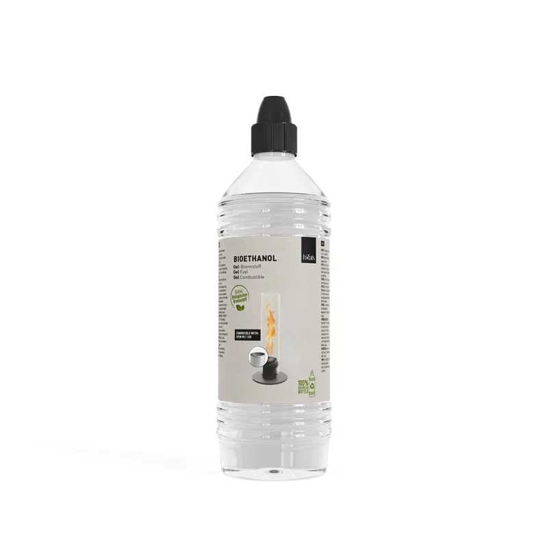 Bioethanol 1l Flasche Gel-Brennstoff