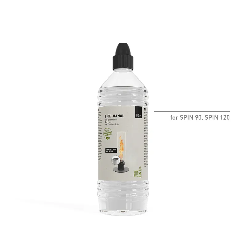 Bioethanol 1l Flasche Gel-Brennstoff