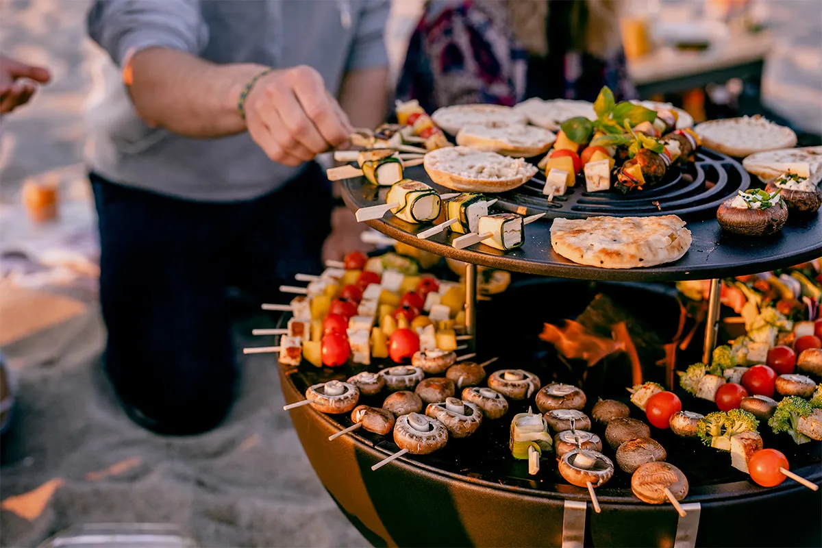 BOWL 70 Plancha-Grillset Pro hoch