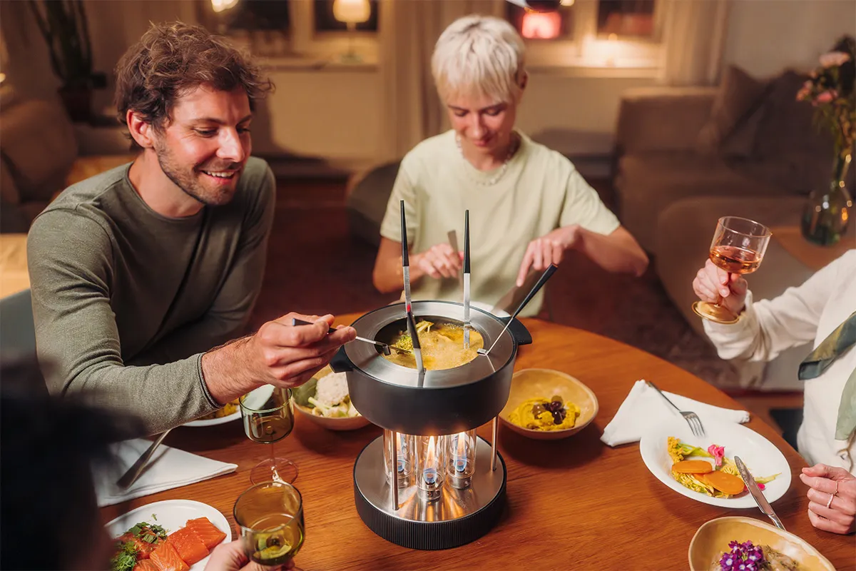 CIRCLE 35 Fondue-Set