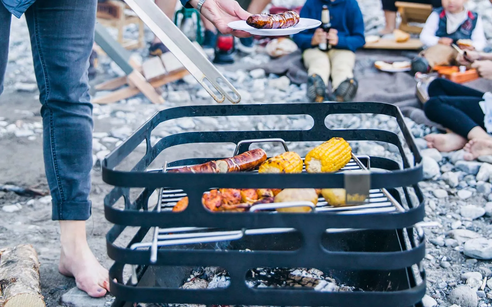CUBE BBQ Set schwarz