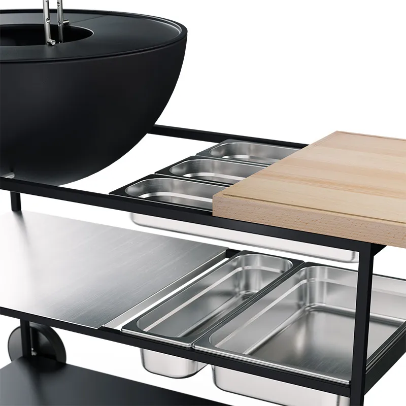 FIRE KITCHEN Edelstahlbehälter-Set (5-teilig)