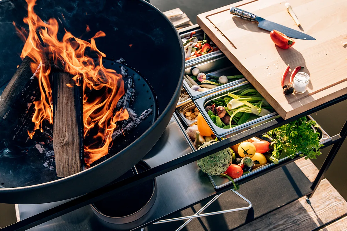FIRE KITCHEN Edelstahlbehälter-Set (5-teilig)