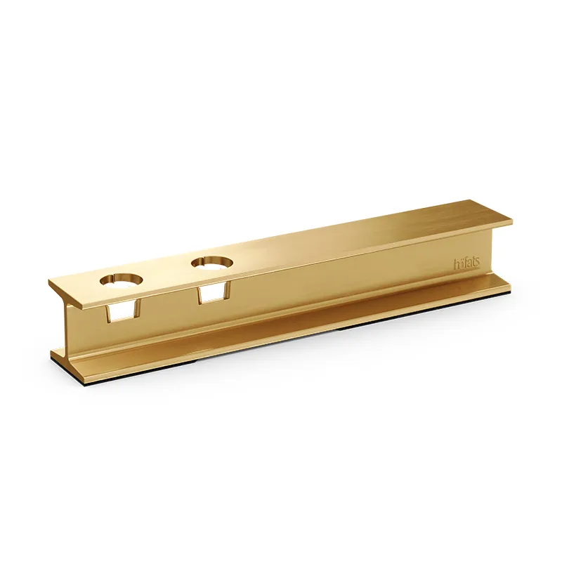 HENRY METAL I+II Kerzenhalter-Set gold