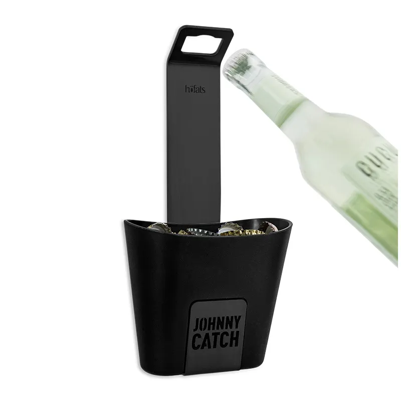JOHNNY CATCH Cup Flaschenöffner schwarz