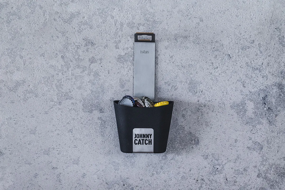 JOHNNY CATCH Cup Flaschenöffner silber