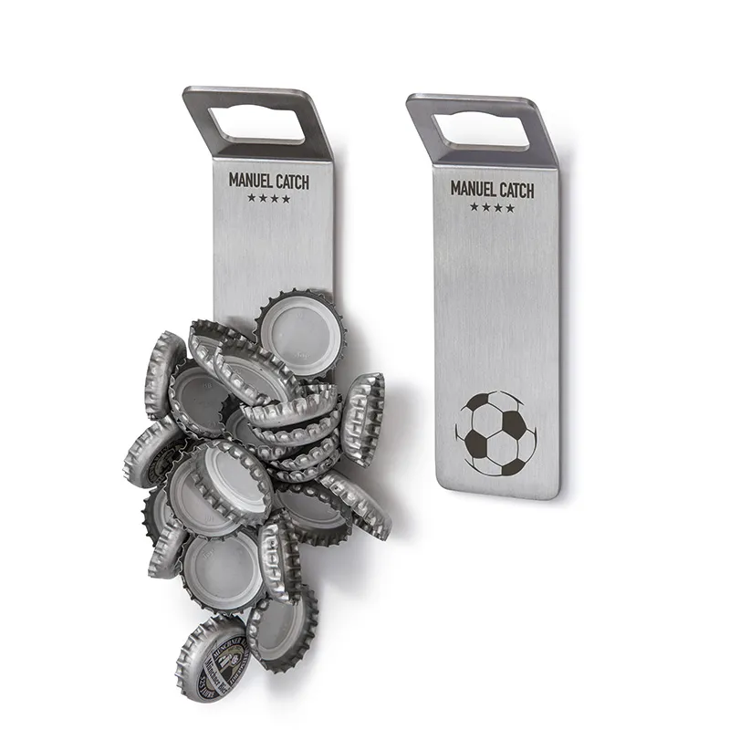 MANUEL CATCH Magnet Flaschenöffner silber