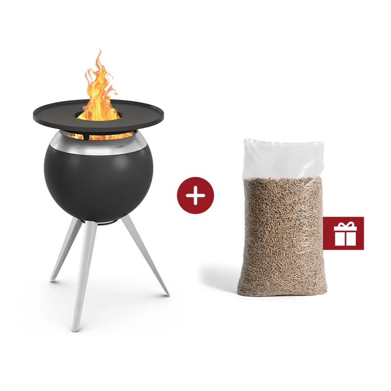 MOON 45 Plancha-Grillset hoch