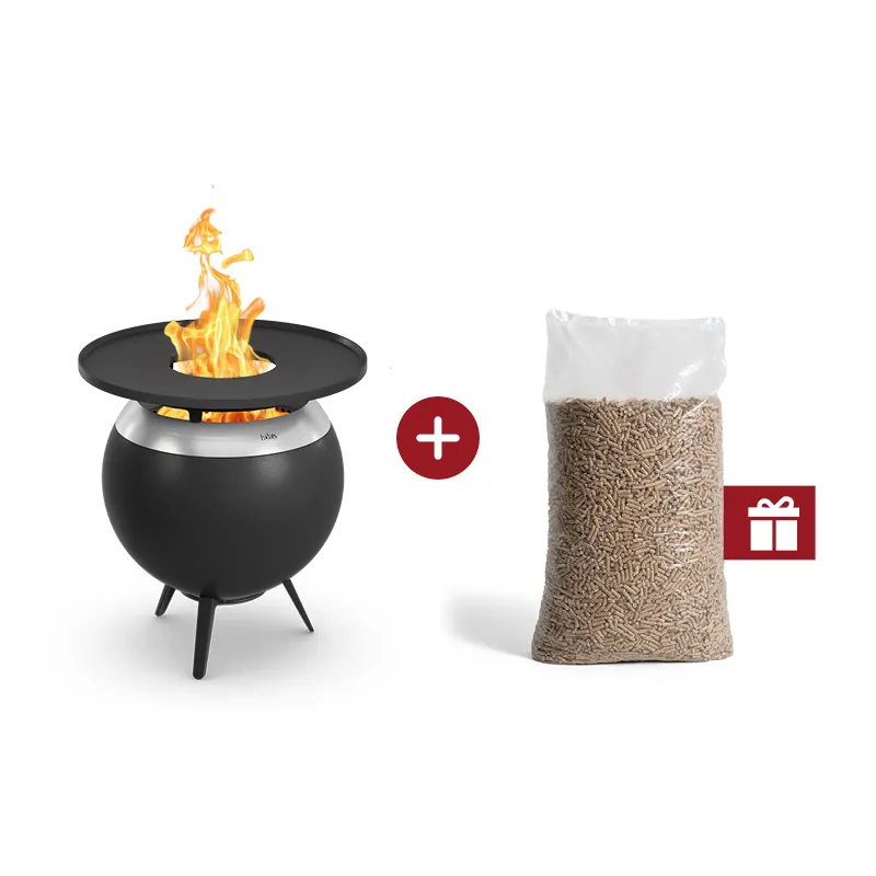 MOON 45 Plancha-Grillset tief