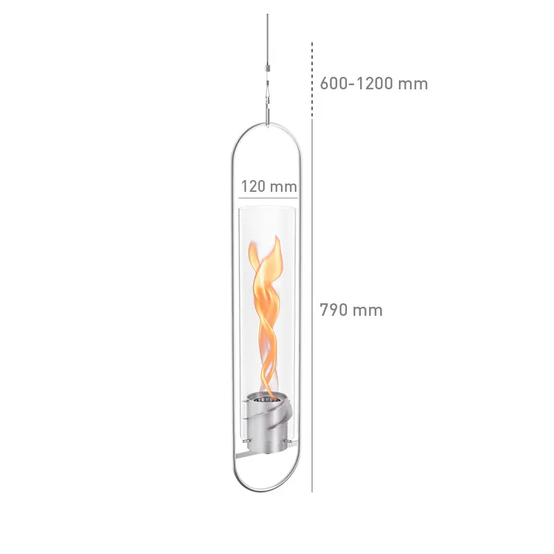 SPIN 1200 Hängefeuer silber
