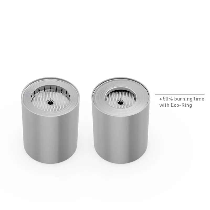 SPIN 900 Bio-Burner mit Eco-Ring und Löschdeckel