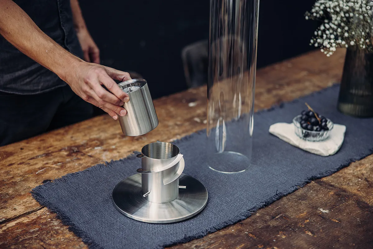 SPIN 900 Bio-Burner mit Eco-Ring und Löschdeckel