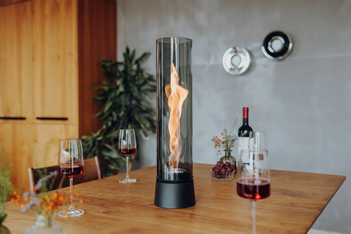 SPIN air 1200 Tischfeuer all black
