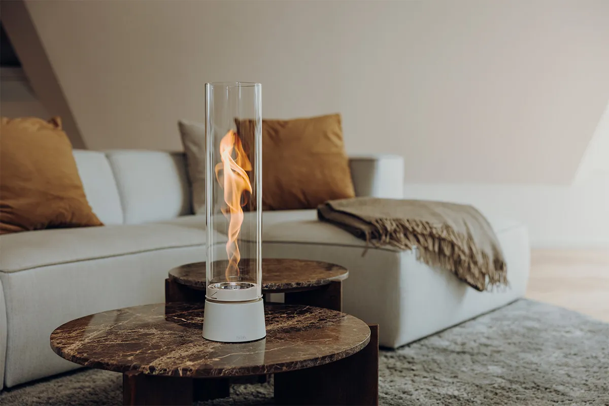 SPIN air 1200 Tischfeuer creme