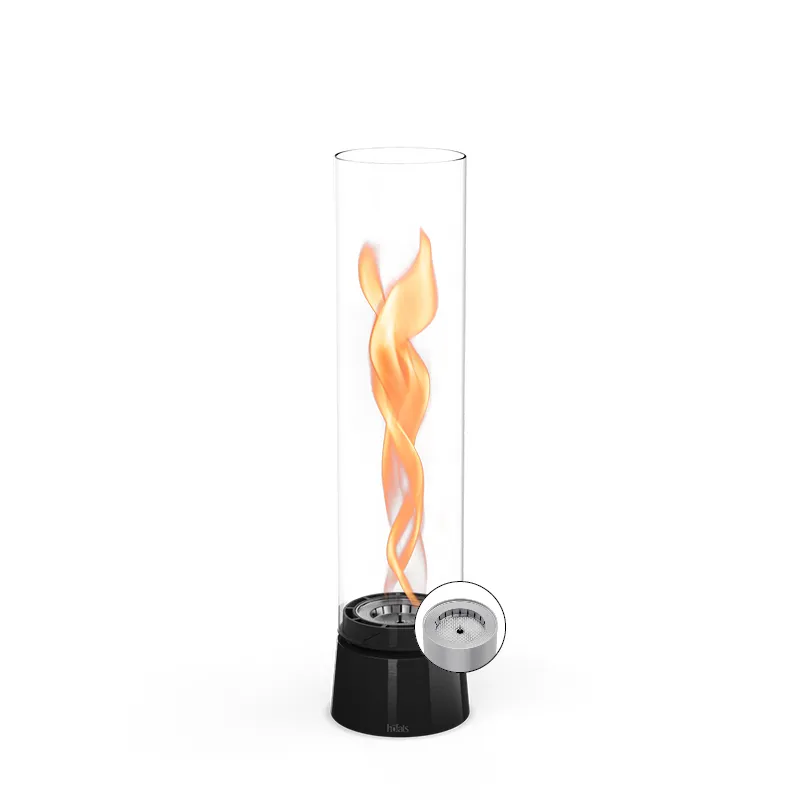 SPIN air 1200 Tischfeuer Emaille schwarz
