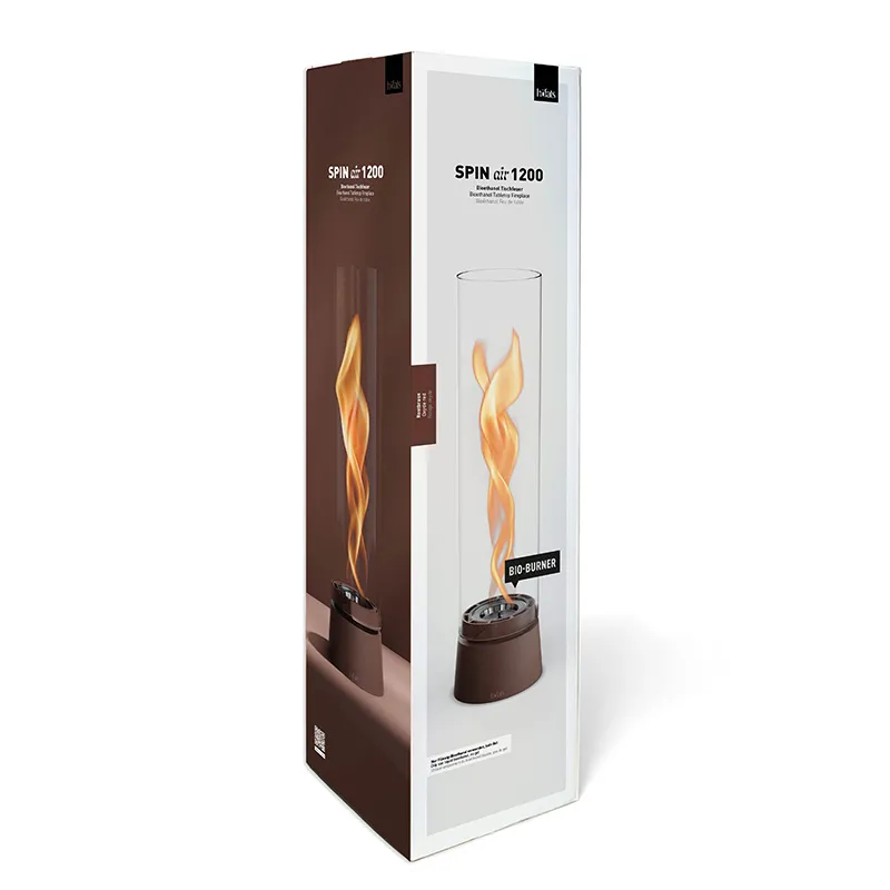 SPIN air 1200 Tischfeuer rostbraun