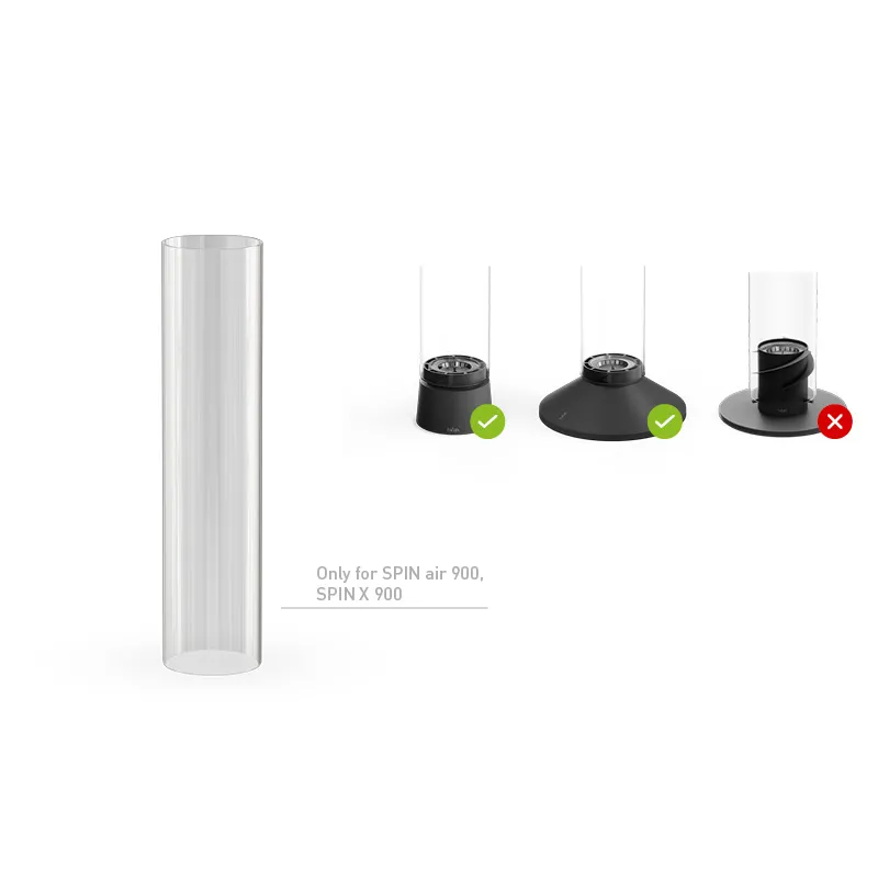 SPIN air 900 Glaszylinder
