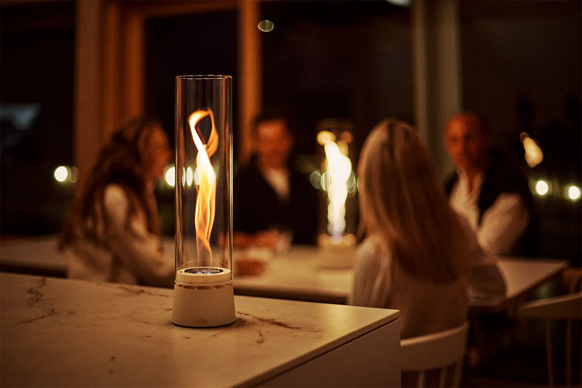 SPIN air 900 Tischfeuer creme