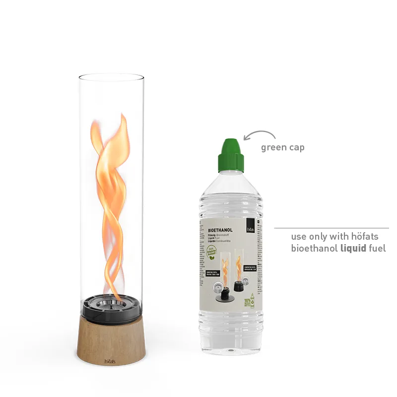 SPIN air 900 Tischfeuer Eiche