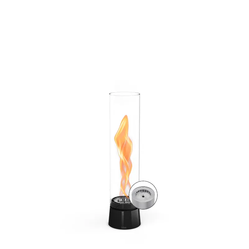 SPIN air 900 Tischfeuer Emaille schwarz