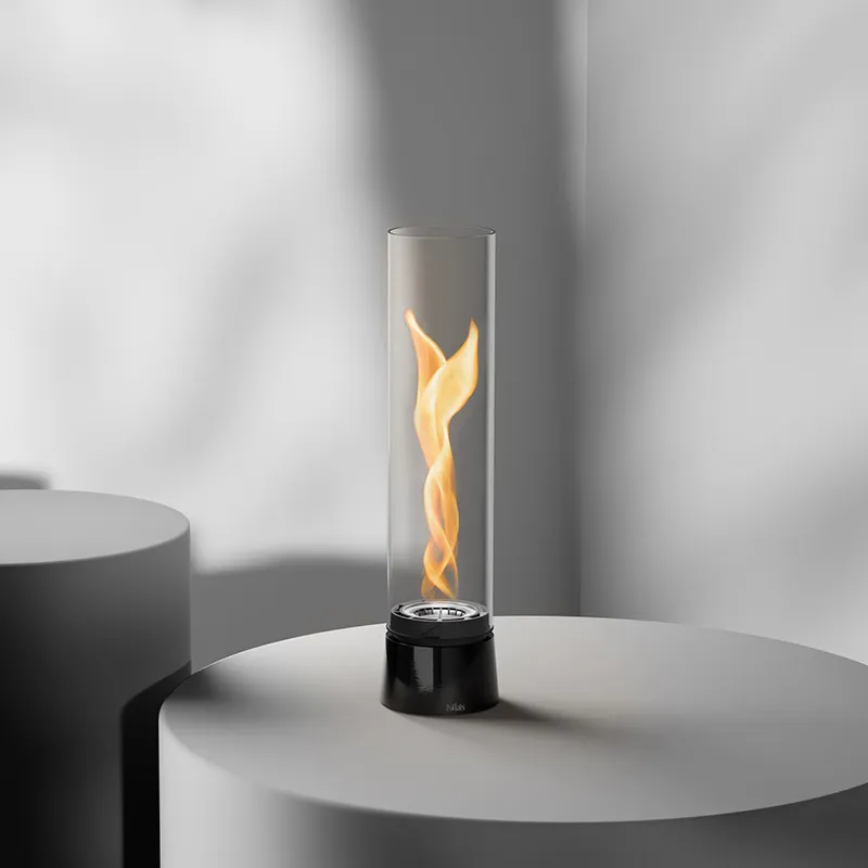 SPIN air 900 Tischfeuer Emaille schwarz