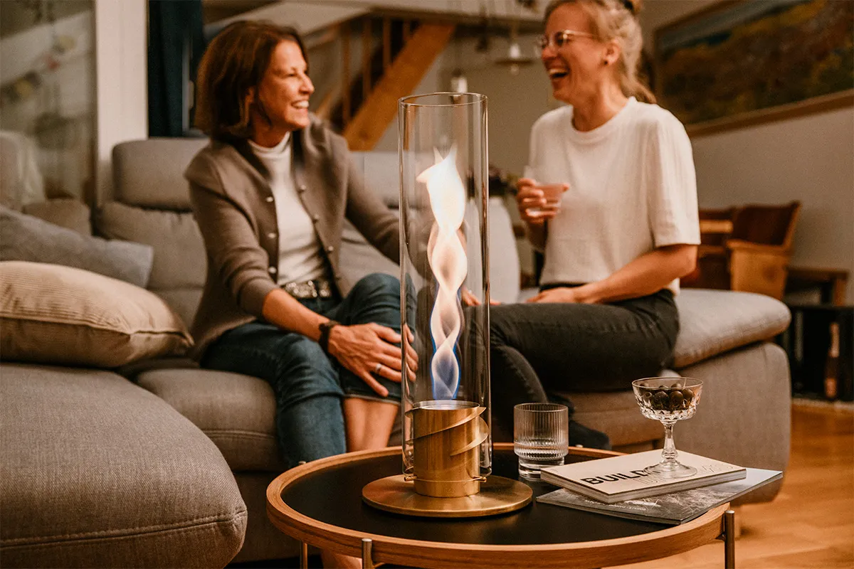 SPIN classic 1200 Tischfeuer gold