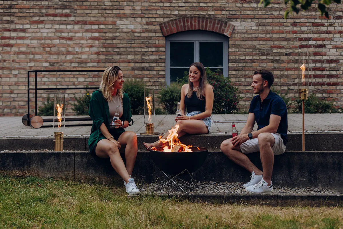 SPIN classic 1200 Tischfeuer gold