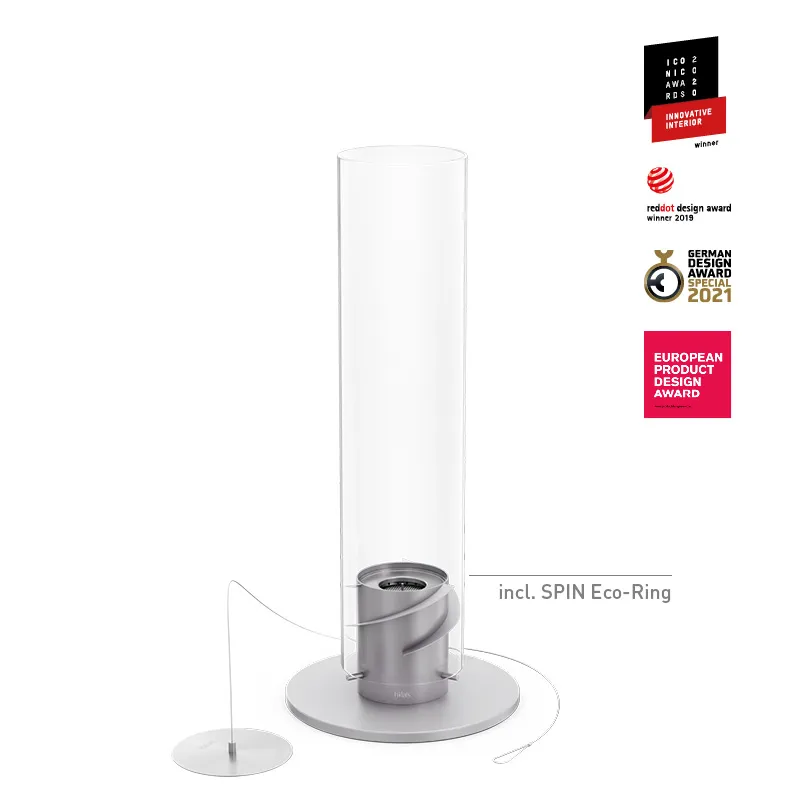 SPIN classic 1200 Tischfeuer grau