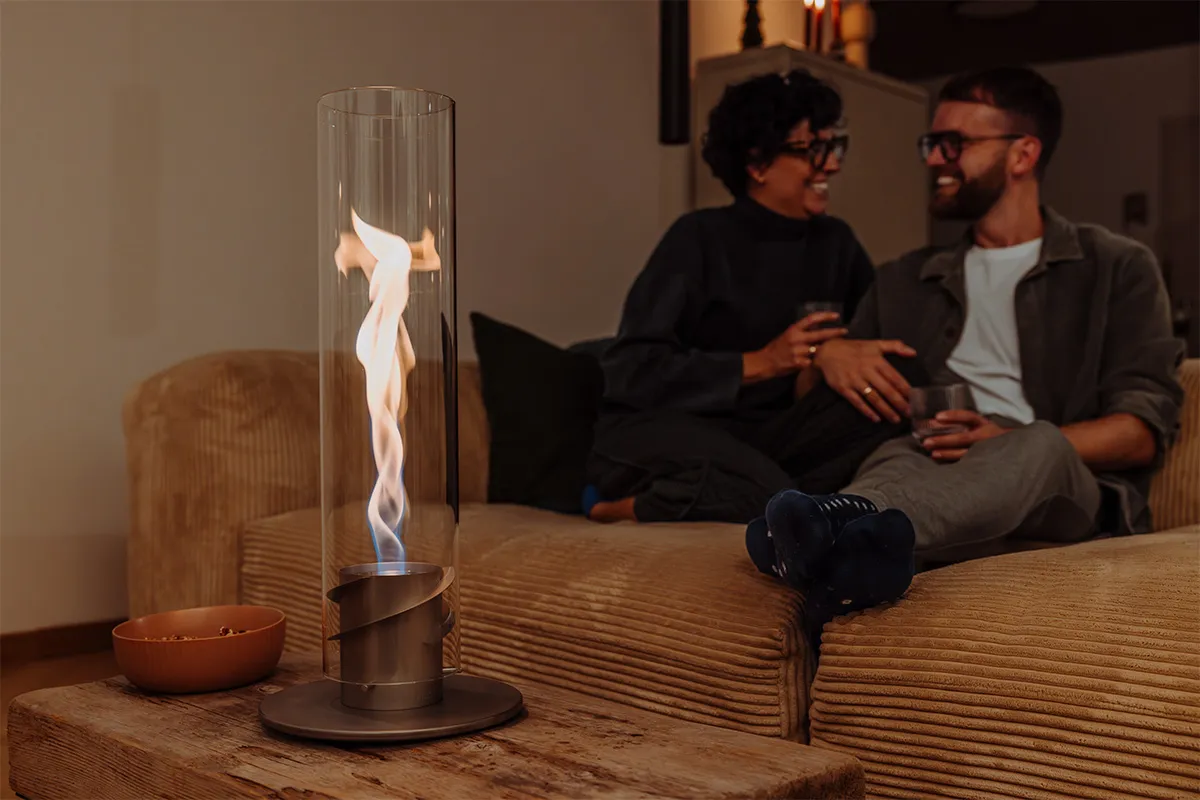 SPIN classic 1200 Tischfeuer grau