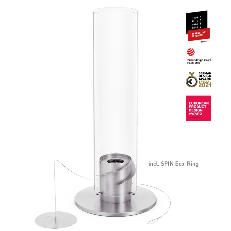 SPIN classic 1500 Tischfeuer silber