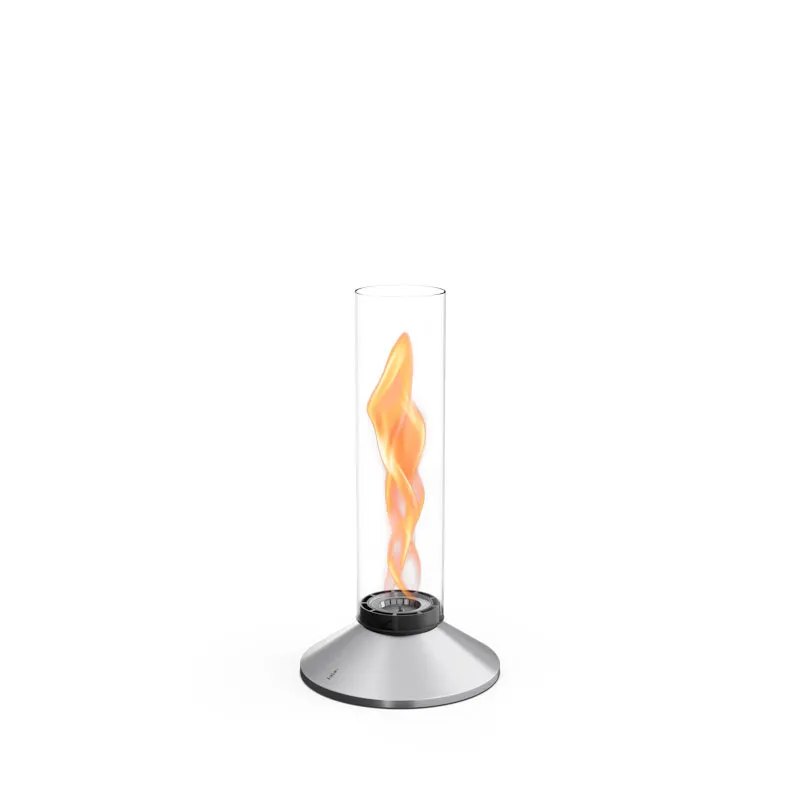 SPIN X 900 Tischfeuer silber