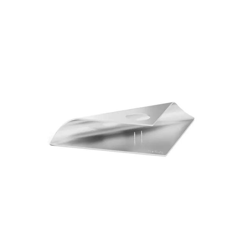 SQUARE CANDLE Kerzenhalter silber